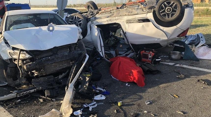 &Ccedil;orlu&rsquo;da Kaza: 1 &Ouml;l&uuml;, 4 Yaralı