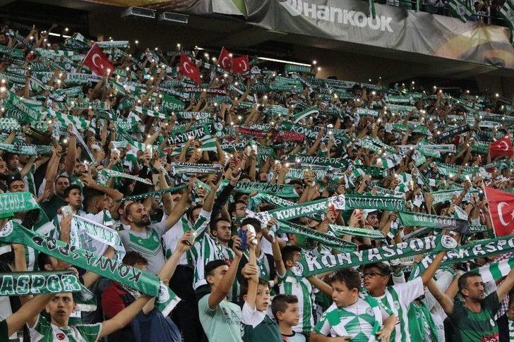 Uefa Avrupa Ligi: Atiker Konyaspor: 1 - Vitoria Guimaraes: (ilk Yarı) G3