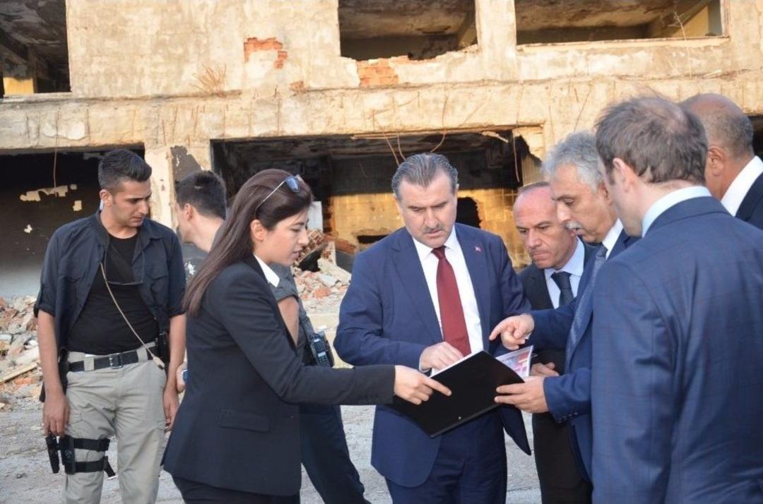 Bakanların Y&uuml;ksekova Temasları