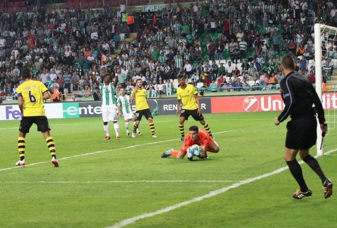 Uefa Avrupa Ligi: Atiker Konyaspor: 2 - Vitoria Guimaraes: 1 (ma&ccedil; Sonucu)