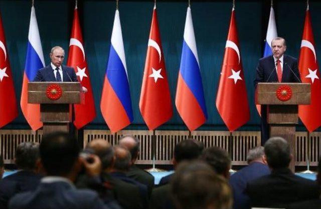 Erdoğan, Putin Ile Yaptığı Ortak Basın Toplantısında: Gerek Irak'ın Gerekse Suriye'nin Toprak Bütünlüğü Konusunda Hemfikiriz (1) 