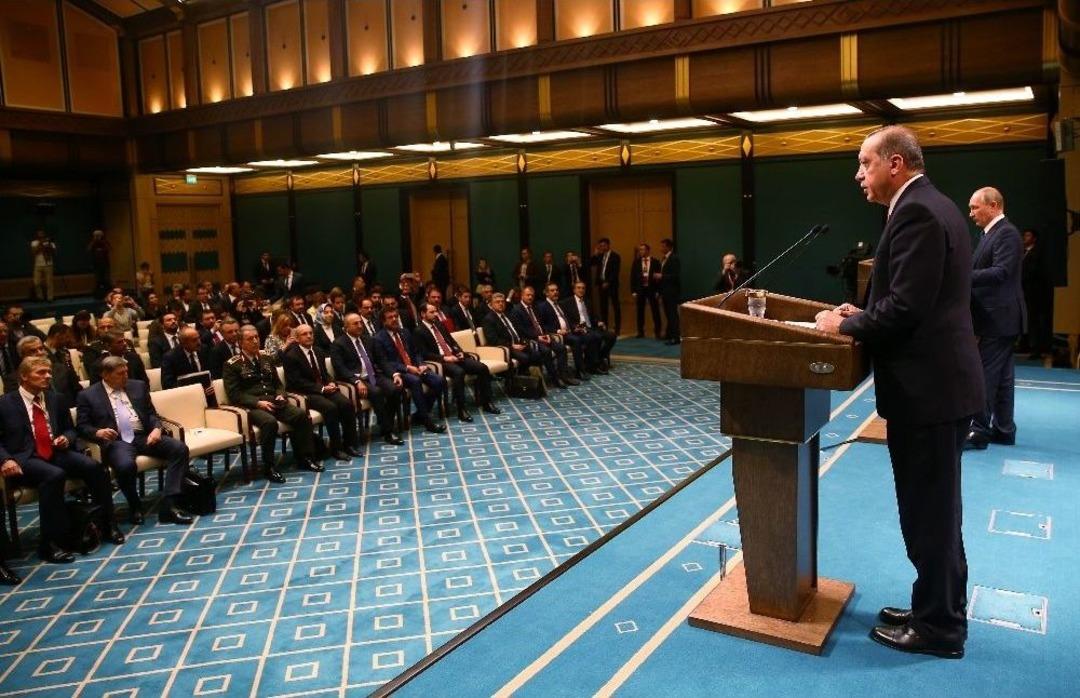 Cumhurbaşkanı Erdoğan: &ldquo;ırak Ve Suriye&rsquo;nin Toprak B&uuml;t&uuml;nl&uuml;ğ&uuml; Konusunda Hemfikiriz&rdquo;
