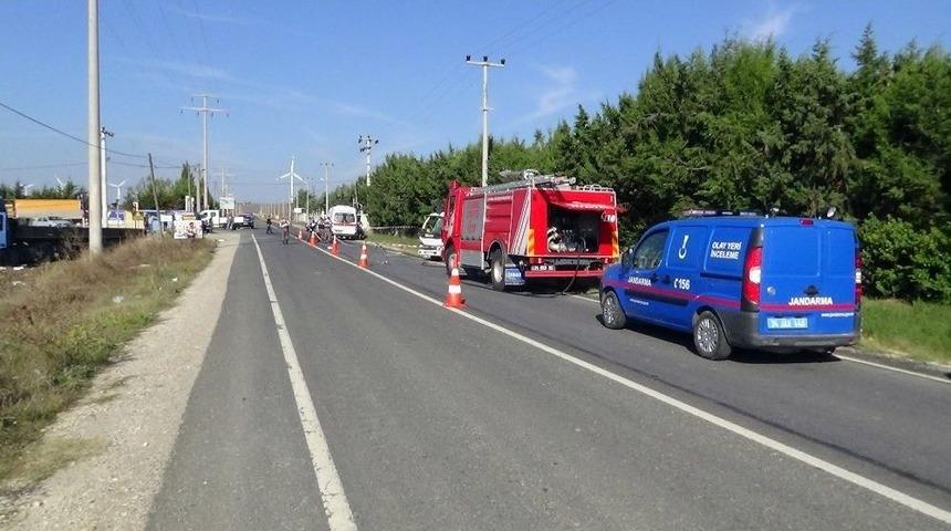 Silivri’de Feci Kaza :2 Ölü