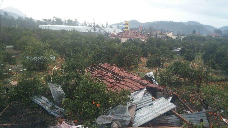 Antalya’da Şiddetli Fırtına Ve Hortum G1