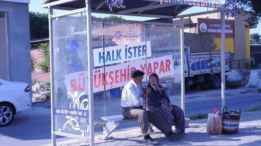 B&uuml;y&uuml;kşehir T&uuml;m İl&ccedil;elerdeki Durakları Yeniliyor