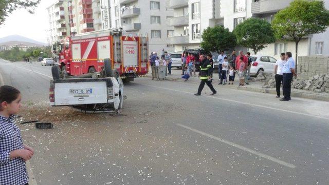 Kahramanmaraş’ta Trafik Kazası: 1 Yaralı