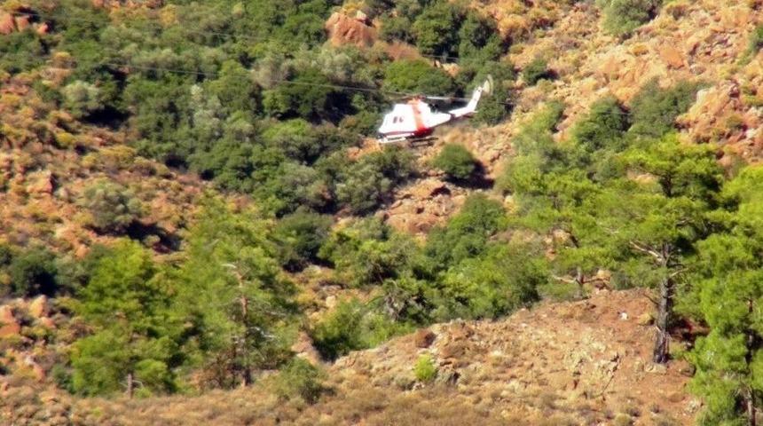 Ka&ccedil;an Hainler Havadan Karadan Aranıyor