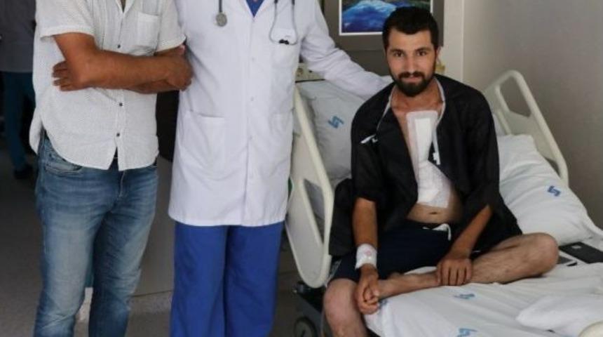 (&ouml;zel) Kalbinden Bı&ccedil;aklanan Gen&ccedil; Hayata Tutundu