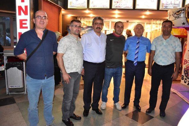 Nazilli Protokolü “atçalı Kel Mehmet” Filmini İzledi