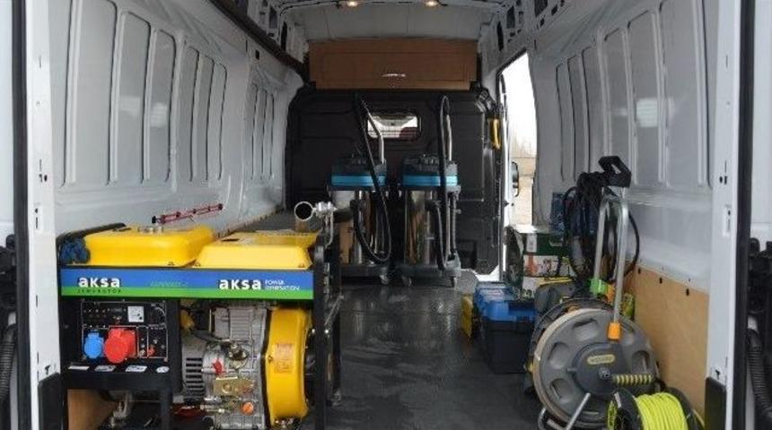 Doğubayazıt’ta Mobil Temizlik Aracı Dönemi