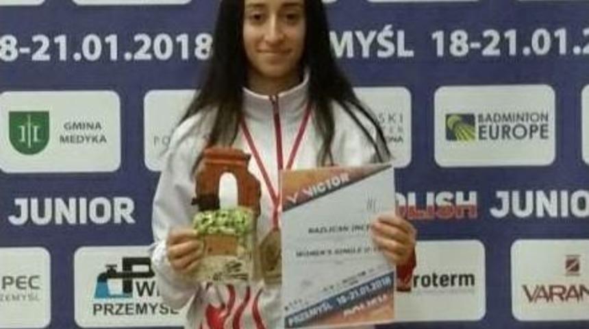 Milli Sporcu İnci, Polonya’dan Madalya İle Döndü