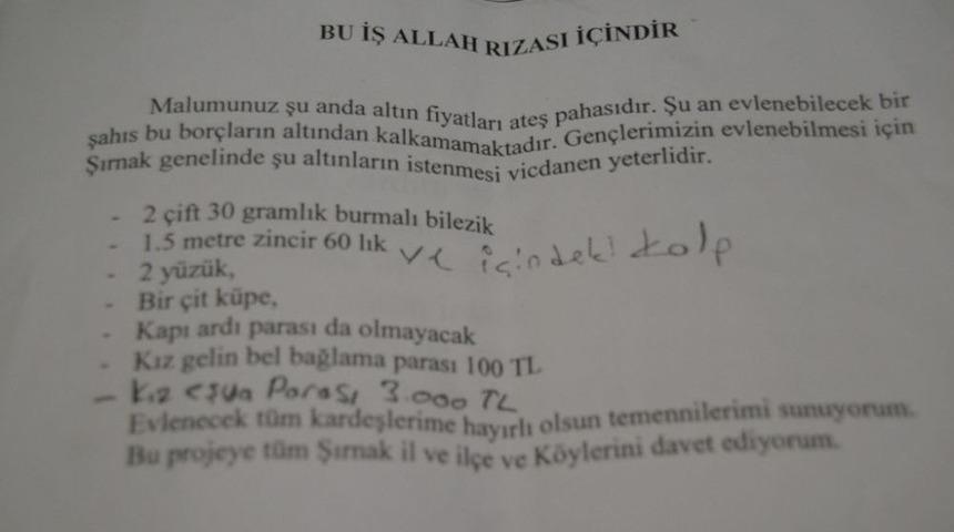 İdil&rsquo;de, &rsquo;evlenecek Gen&ccedil;lere&rsquo; M&uuml;jde