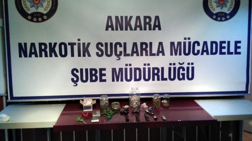 Ankara&rsquo;da Uyuşturucu Operasyonu