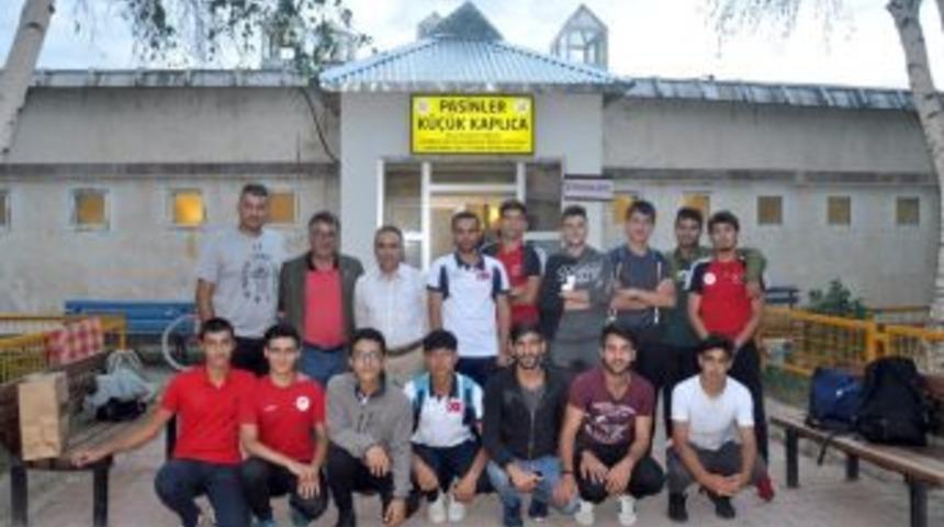 Sürat Pateni Milli Takımı Kaplıcada Stres Attı