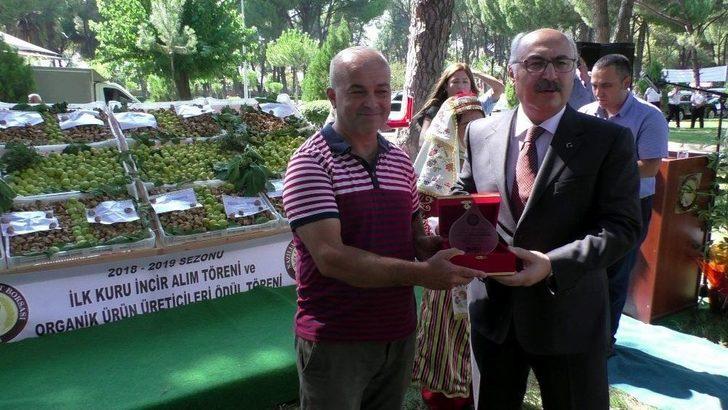 Sezonun İlk Organik Kuru İncirini Kilosu 100 Tl’den Vali Köşger Satın Aldı G5