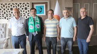 Ahlat Spordan Başkan Çoban’a Teşekkür Ziyareti