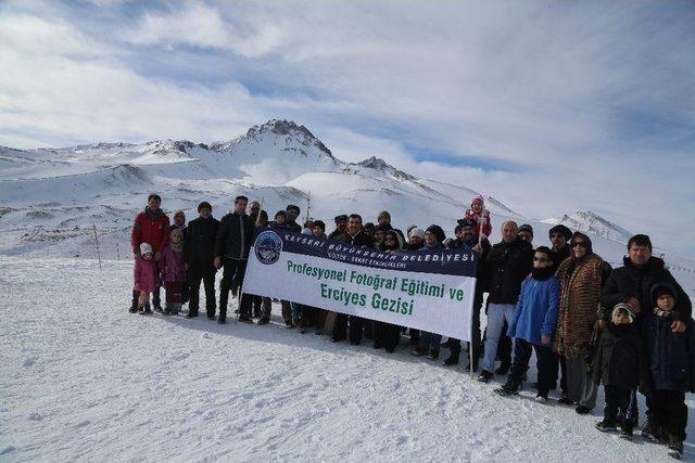 Büyükşehir İle Fotoğrafçılar Erciyes’te