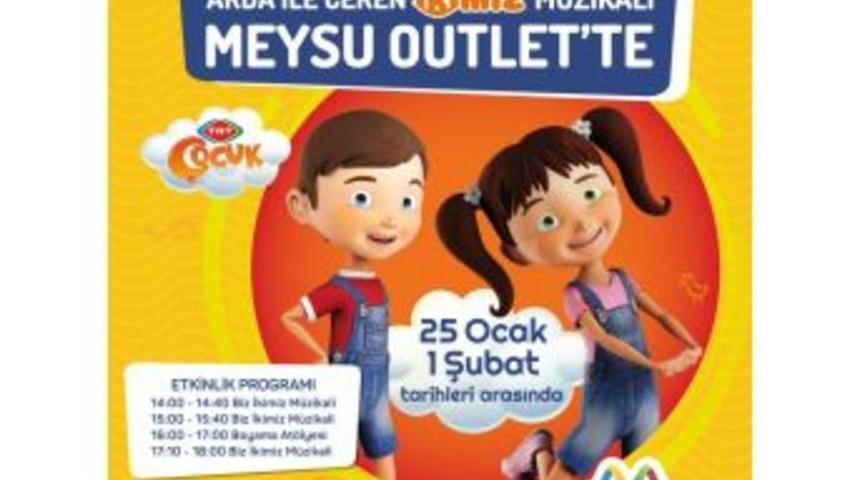 Arda İle Ceren Biz İkimiz M&uuml;zikali Meysu Outlet&rsquo;te