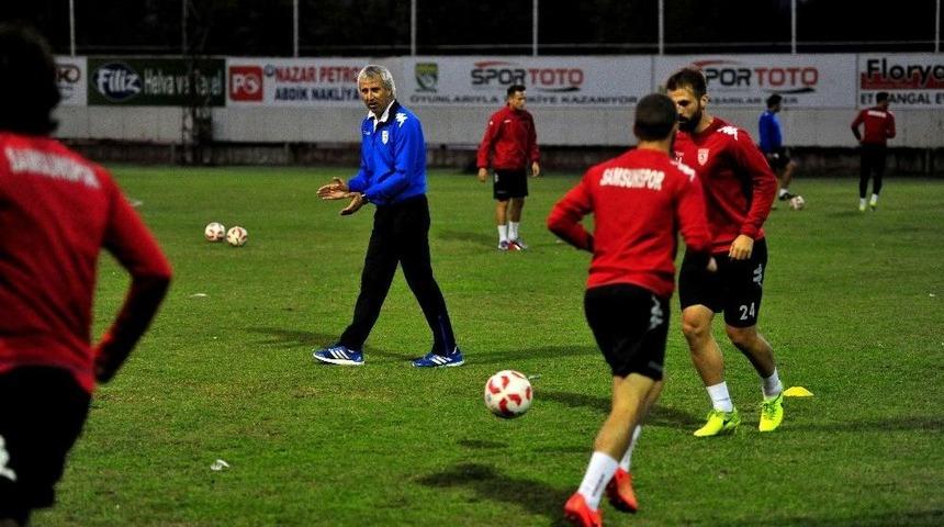 Samsunspor, &Ccedil;.rizespor Ma&ccedil;ı Hazırlıklarına Başladı