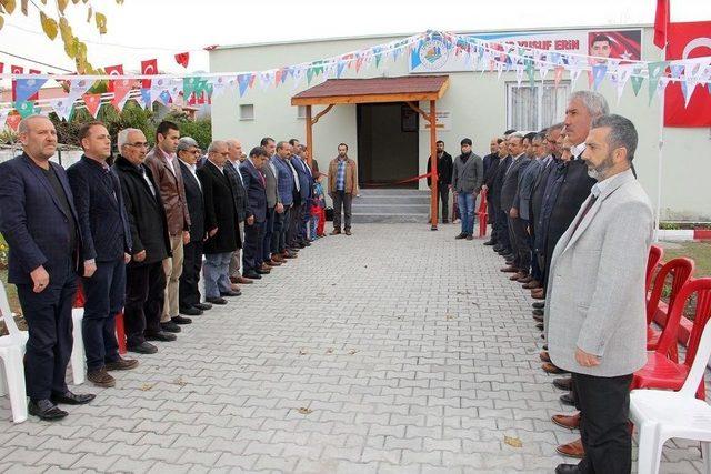 Şehit Polis Yusuf Erin Taziye Evi Törenle Açıldı