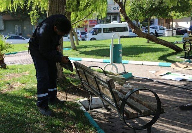 Cuma Gönüllü Parkı Yenilendi