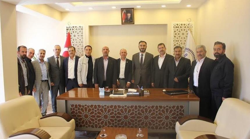 Camiler Ve Din G&ouml;revlileri Haftası Dolayısıyla M&uuml;ft&uuml; Karabayır&rsquo;ı Ziyaret Ettiler