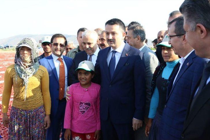 Bakan Pakdemirli Tarlaya İndi, Traktör Kullandı G1