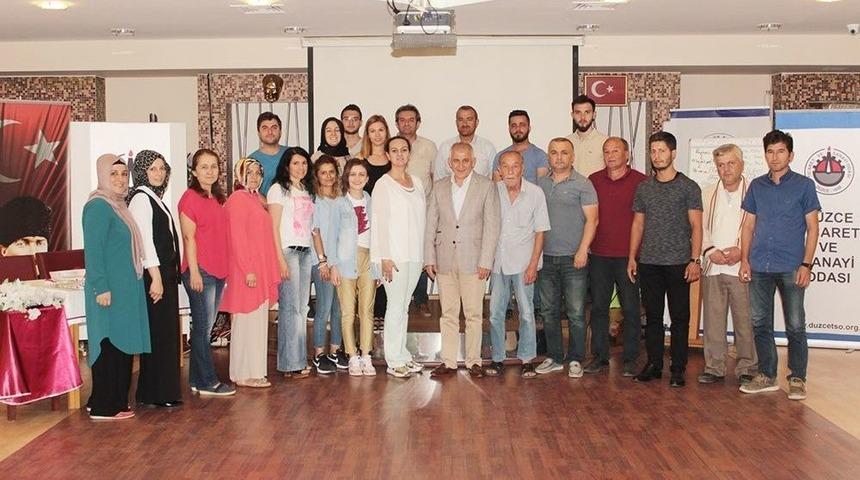 Dtso’da Uygulamalı Girişimcilik Eğitimi Tamamlandı