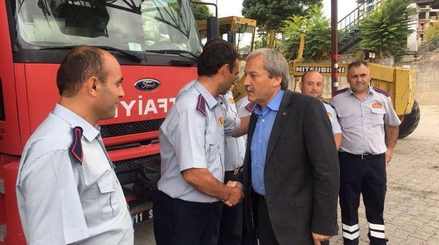 Osmaneli Belediye Başkanı Şahin, İtfaiye Haftası&rsquo;nı Kutladı