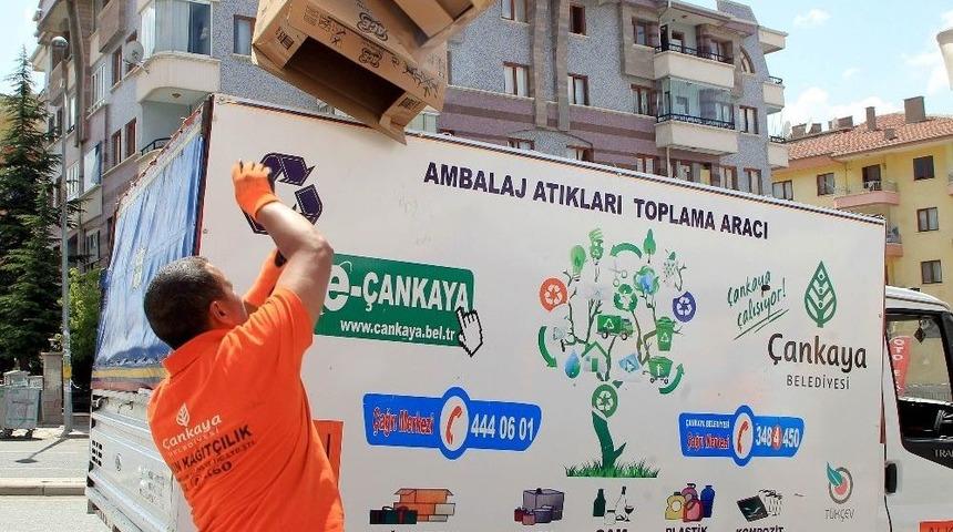 Bir Ayda 3,3 Bin Ton Ambalaj Atığı