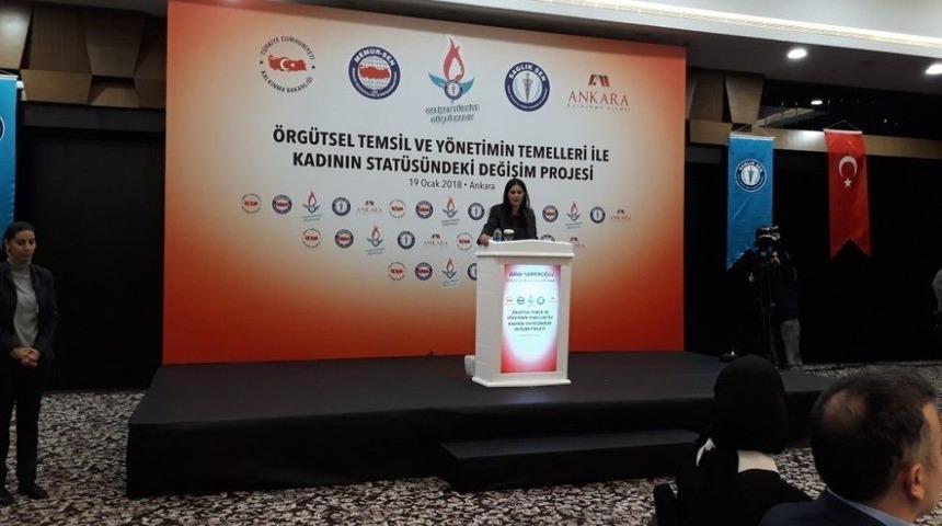 &ldquo;&ouml;rg&uuml;tsel Temsil Ve Y&ouml;netimin Temelleri İle Kadının Stat&uuml;s&uuml;ndeki Değişim&rdquo; Projesi Kapanış Toplantısı