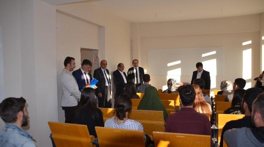 Rektör Alkan Kargı Myo’yu Ziyaret Etti