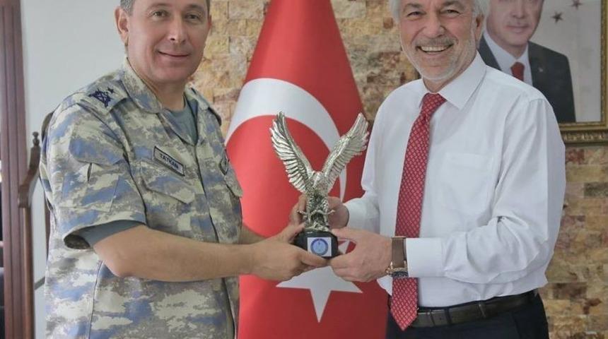 Tuğgeneral Tatkan’dan Nayir Ve Saraçoğlu’na Veda Ziyareti