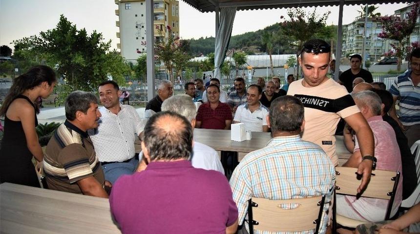 Başkan Yücel, Çıplaklı’da Vatandaşlarla Buluştu