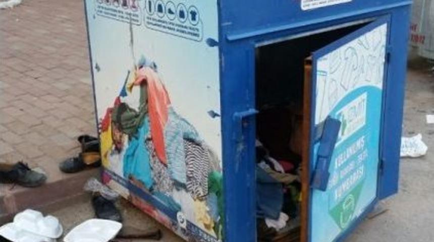 İzmit&rsquo;te Tekstil Kumbaralarına Verilen Zarara Tepki