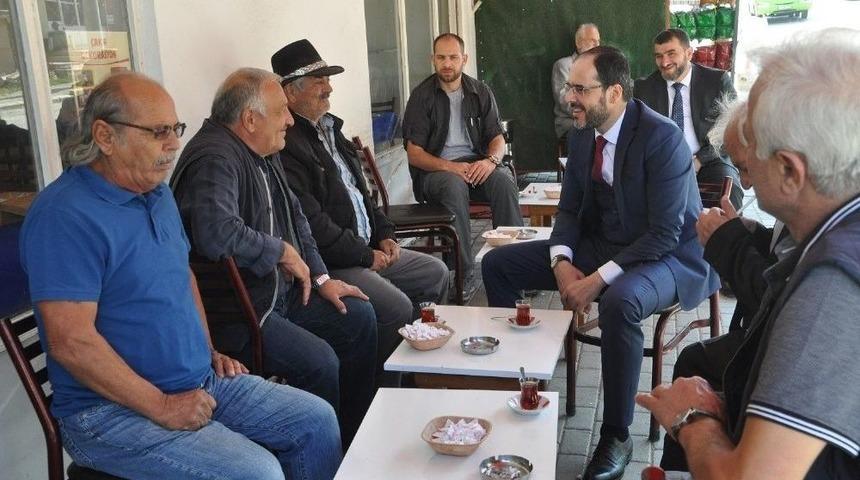 Başkan Ayaz, Esnaf Ve Halk Ziyaretlerini Sürdürüyor