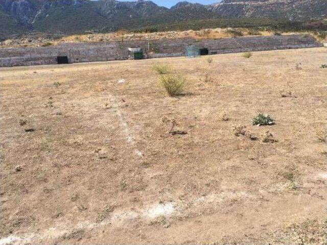 Karaburun'un Tek Futbol Sahası Bakımsızlıktan Harabeye Döndü