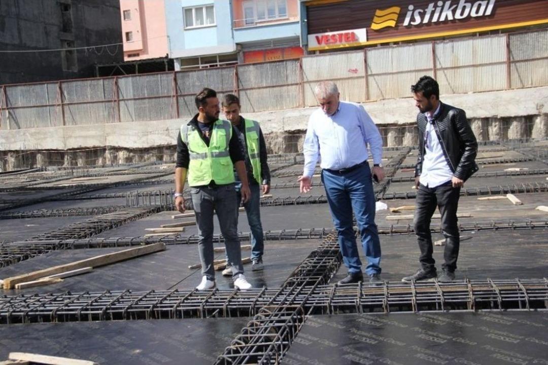 Başkan Memiş Otoparklarda İncelemelerde Bulundu