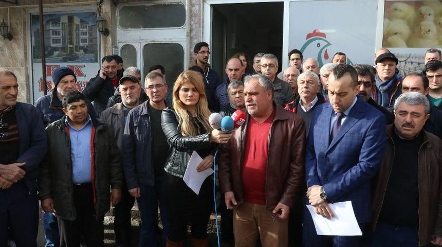 Manisalı Tavuk Yetiştiricileri Sıkıntılarını Anlattı
