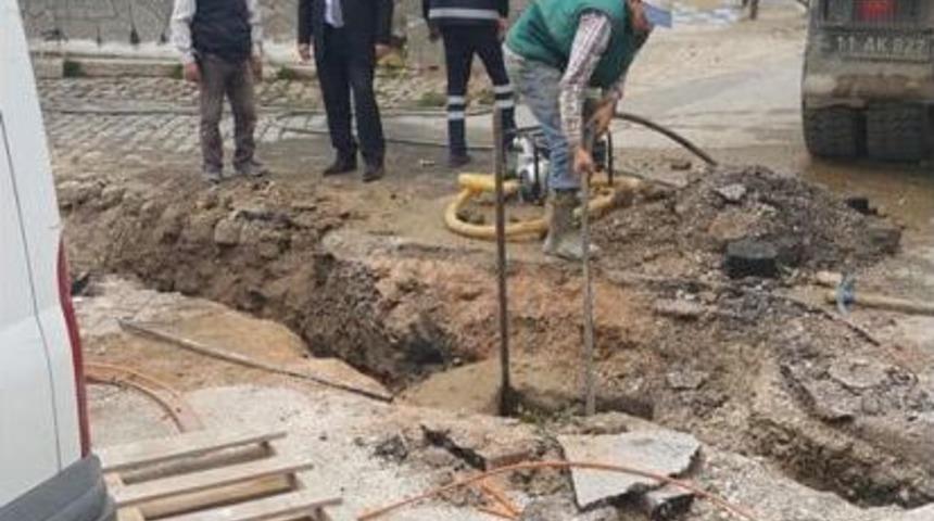 Pazaryeri&rsquo;nde Yağmur Suyu Hatları Yenileniyor