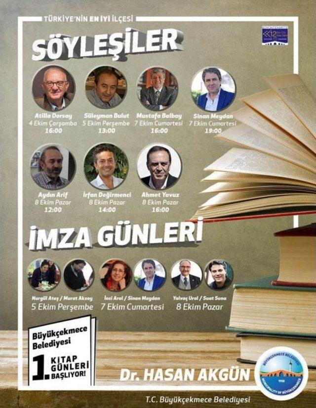 Büyükçekmece Kitap Günleri Pazartesi Başlıyor