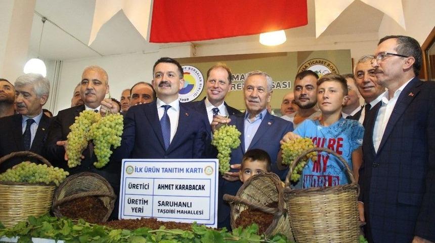 Bakan Pakdemirli, &Uuml;z&uuml;m Rekoltesini A&ccedil;ıkladı