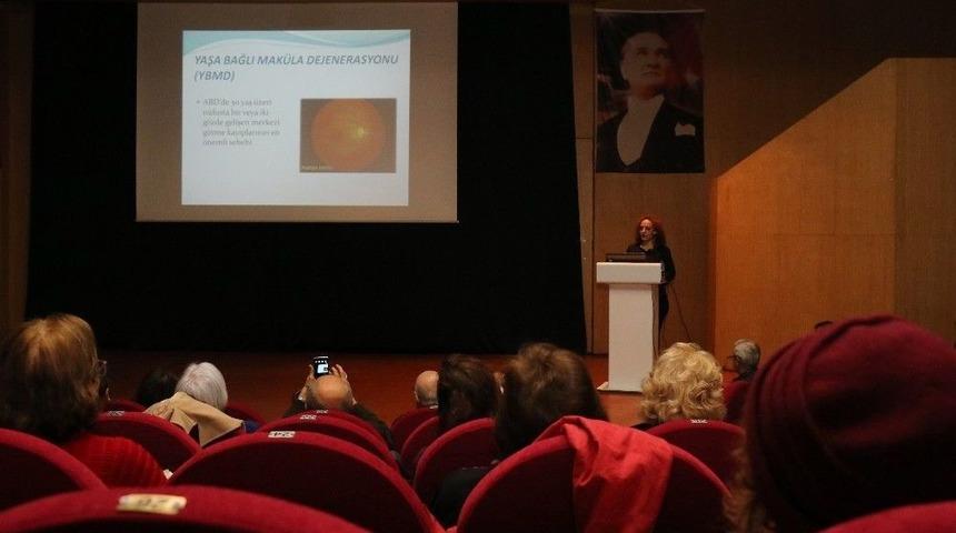 Mavi Ev Konuşmalarında G&ouml;z Hastalıkları Anlatıldı