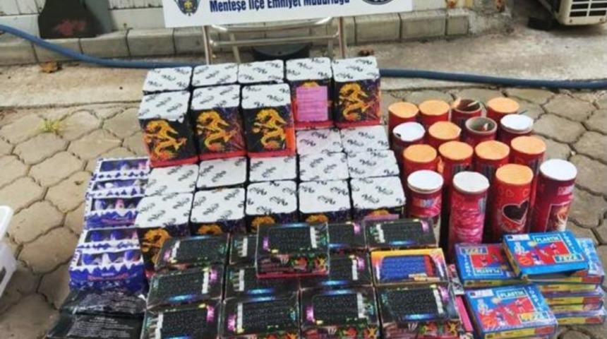 Muğla Polisinden Patlayıcı Ve Ateşleyici Madde Denetimi