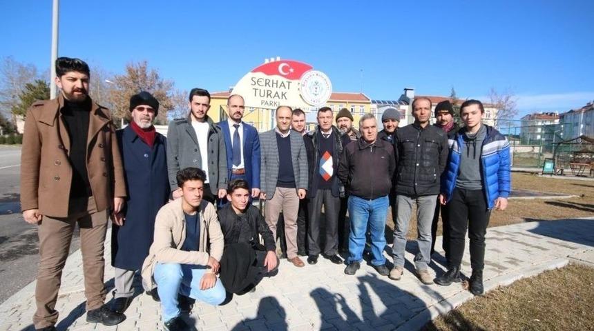 Beyşehir Belediyesine &ldquo;serhat Turak Parkı&rdquo; Teşekk&uuml;r&uuml;