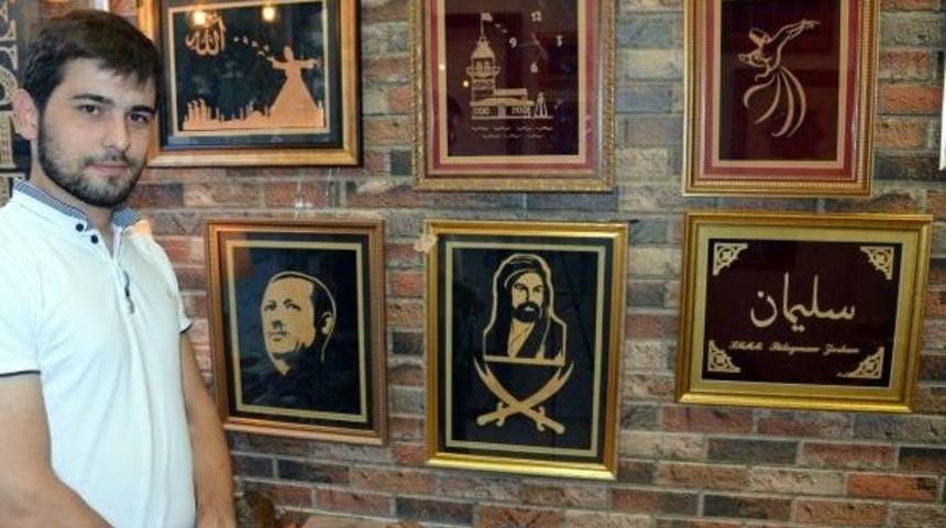 2 Milimlik Testere Ile Ağa&ccedil;lara Şekil Veriyor