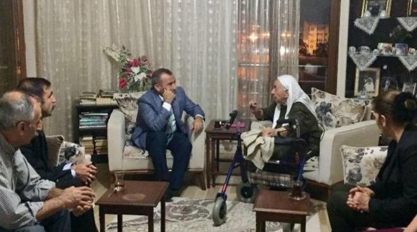 Vali Sonel'den 1923 Doğumlu Tuncelililer'e Ziyaret
