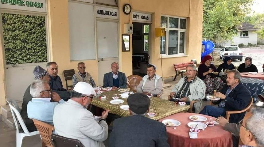 Başkan Yaman&rsquo;ın K&ouml;y Ziyareti