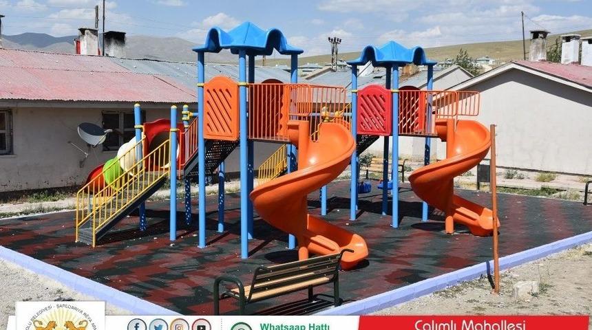 İpekyolu Belediyesi, 16 Oyun Parkını &Ccedil;ocukların Hizmetine Sundu