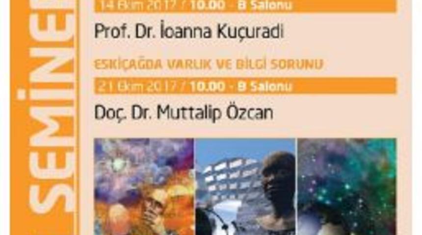 Caddebostan K&uuml;lt&uuml;r Merkezi'nde Felsefe Seminerleri Başlıyor